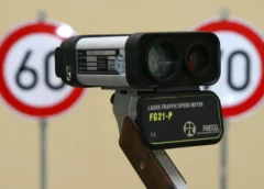 Laserhandmessgerät Polizei