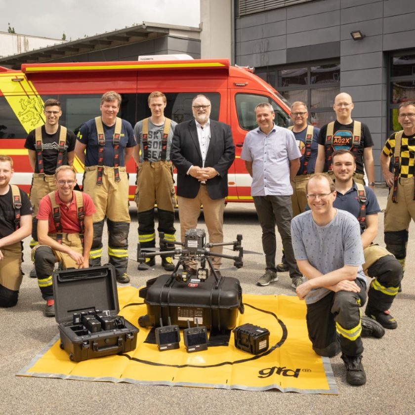 Erste Drohne für Feuerwehr und Katastrophenschutz