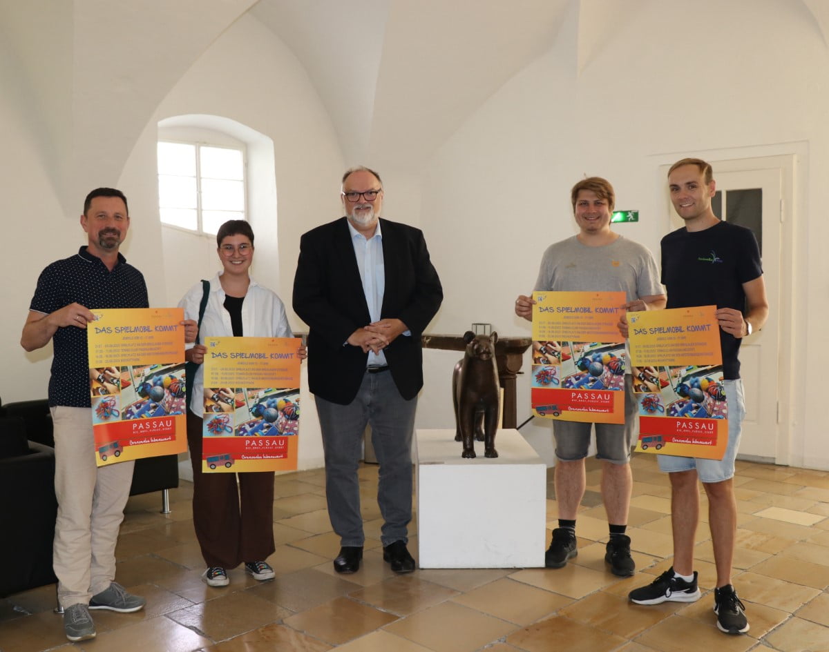 Ferienangebote in der Stadt Passau: Das Spielmobil ist wieder unterwegs