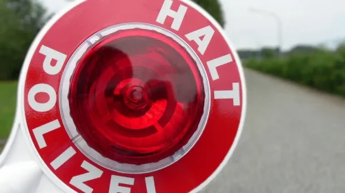 bayerische Polizei - Flucht, Kontrolle