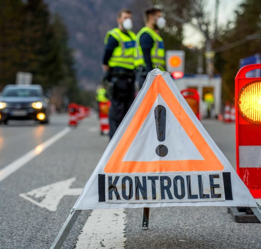 Kontrolle Bundespolizei