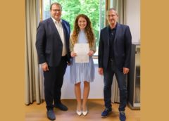 Weiterbildung als Landesbeste abgeschlossen