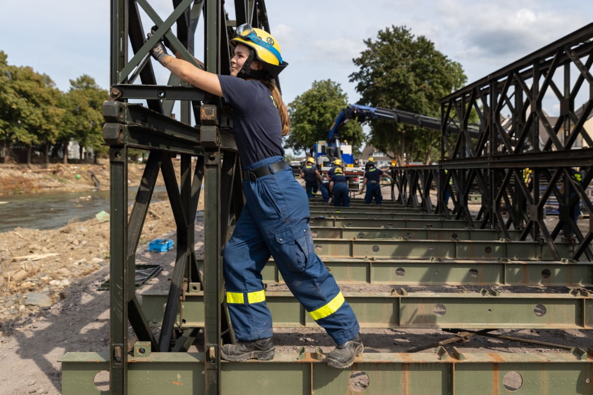 Zwei Jahre nach dem Starkregen: THW blickt zurück und nach vorne