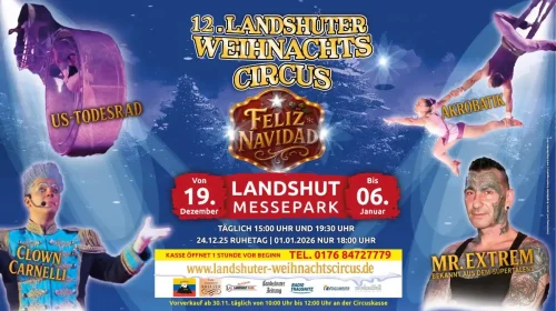 Landshuter Weihnachtscircus 2025