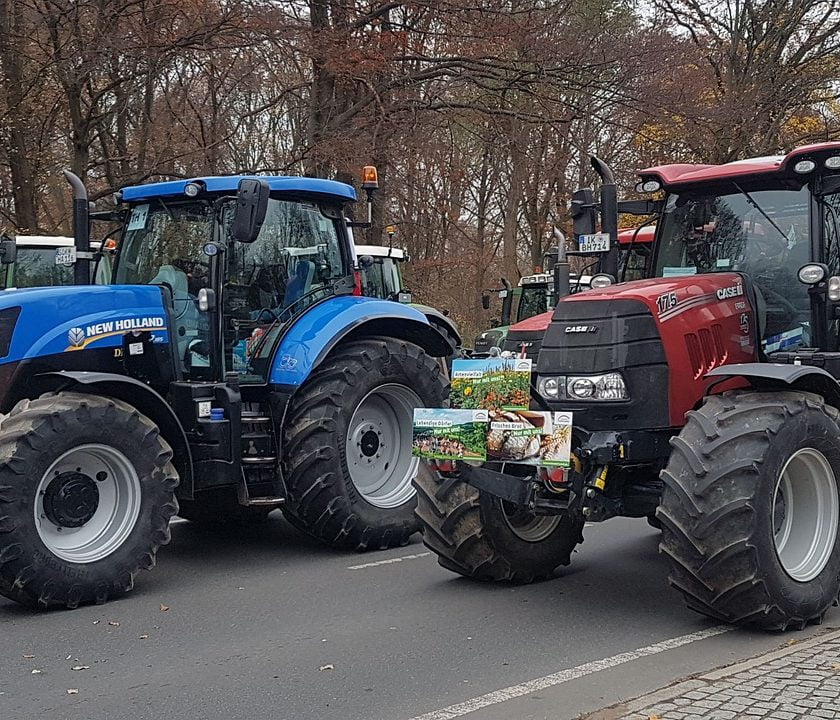 Landwirte kündigen für Montagmorgen Protestaktionen an